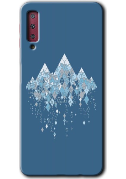 Galaxy A7 2018 Kılıf Hd Desen Baskılı Arka Kapak - Iceberg