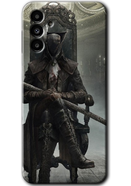 Galaxy M23 Kılıf Hd Desen Baskılı Arka Kapak - Bloodborne Hunters