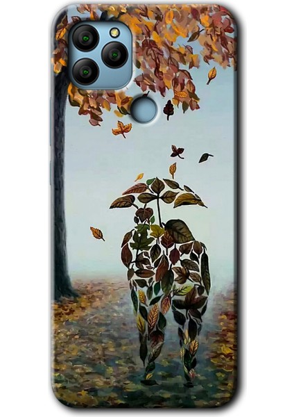 General Mobile Gm 21 Kılıf Hd Desen Baskılı Arka Kapak - Doğadan Aşk