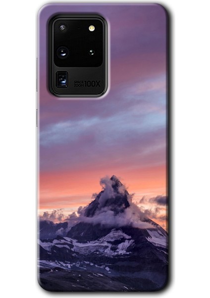 Galaxy S20 Ultra Kılıf Hd Desen Baskılı Arka Kapak - Zirve