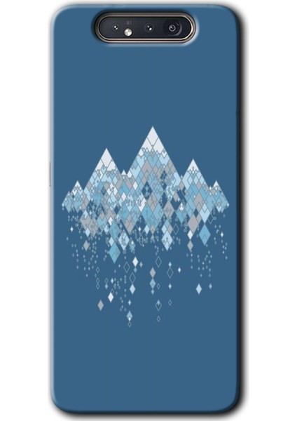Galaxy A80 Kılıf Hd Desen Baskılı Arka Kapak - Iceberg