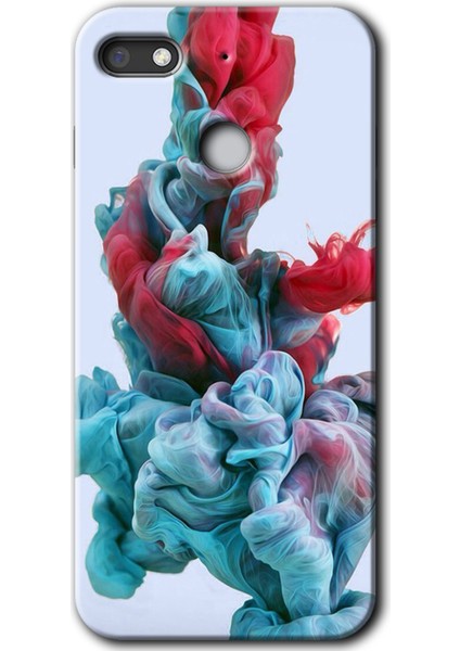 General Mobile Gm 8 Go Kılıf Hd Desen Baskılı Arka Kapak + Kırılmaz Cam - Renkli Karışım