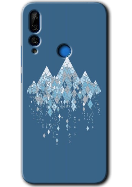 Huawei P Smart Z Kılıf Hd Desen Baskılı Arka Kapak + Esnek Nano Cam - Iceberg
