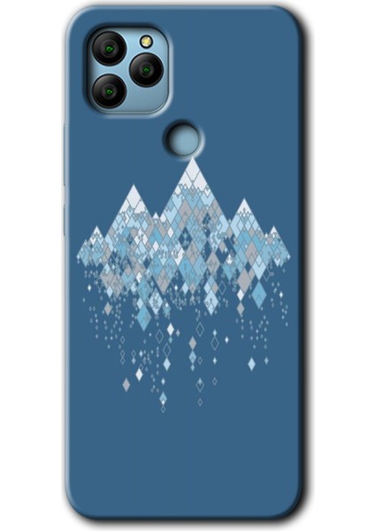 General Mobile Gm 22 Plus Kılıf Hd Desen Baskılı Arka Kapak - Iceberg