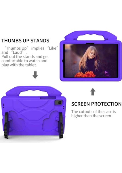 Ipad Pro 9.7 2016 A1673-A1674-A1675 Silikon Eğlenceli Çocuk Için Emoji Standlı Like Tablet Kılıfı fiyatları