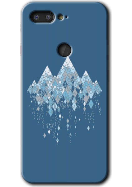 General Mobile Gm 9 Pro Kılıf Hd Desen Baskılı Arka Kapak + Esnek Nano Cam - Iceberg