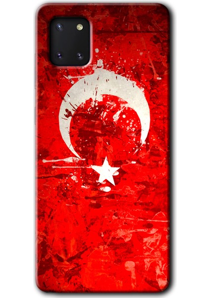 Galaxy Note 10 Lite Kılıf Hd Desen Baskılı Arka Kapak + Esnek Nano Cam - Albayrak 2