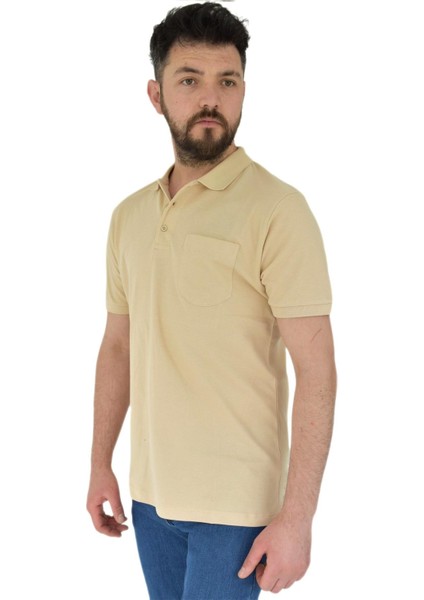Erkek Polo Yaka Cepli Tişört 2351 BGL-ST02816 fırsatları