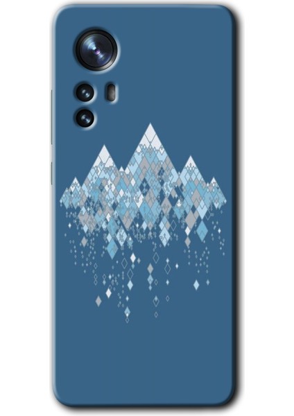 Xiaomi Mi 12 Pro Kılıf Hd Desen Baskılı Arka Kapak + Esnek Nano Cam - Iceberg