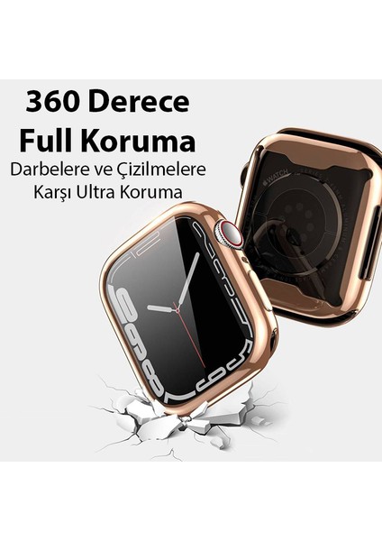 Dux Ducis Samo Series Apple Watch 45MM Için Soft Tpu Full Koruma Ultra Ince Silikon Kılıf