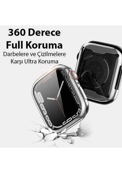 Dux Ducis Samo Series Apple Watch Ultra 49MM Için Soft Tpu Full Koruma Ultra Ince Silikon Kılıf