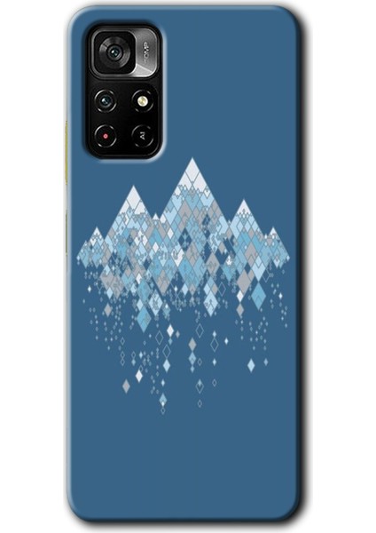 Redmi Note 11T Kılıf Hd Desen Baskılı Arka Kapak - Iceberg