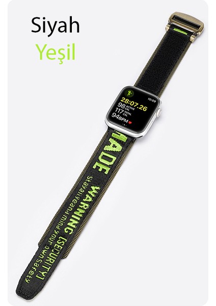 Dux Ducis Apple Watch 42-44-45MM Için Kayış Kordon Lylon Loop