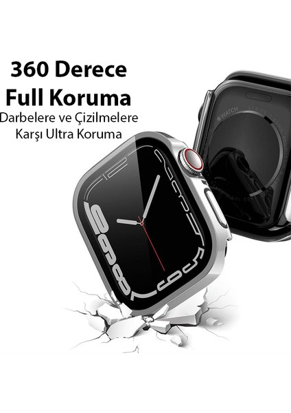 Dux Ducis Hamo Series Apple Watch Ultra 49MM Için Hard Pc Full Koruma Sert Armor Zırh Kılıf
