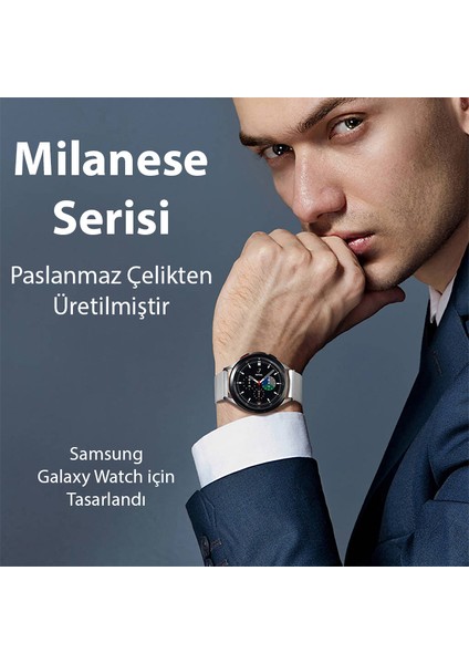 Dux Dux Ducis Sm Galaxy Watch 20MM-HUAWEI Gt2-Gt3 42MM-MAGIC 2 42MM Milano Loop Kayış Kordon