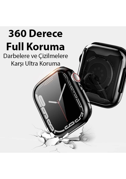 Dux Ducis Samo Series Apple Watch Ultra 49MM Için Soft Tpu Full Koruma Ultra Ince Silikon Kılıf