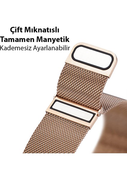 Dux Ducis Sm Galaxy Watch 22MM-HUAWEI Gt3-Gt3 Pro 46MM-MAGIC 2 46MM Milano Loop Kayış Kordon