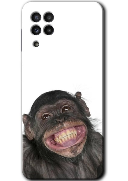 Galaxy M22 Kılıf Hd Desen Baskılı Arka Kapak + Esnek Nano Cam - Şıpsevdi Aşk