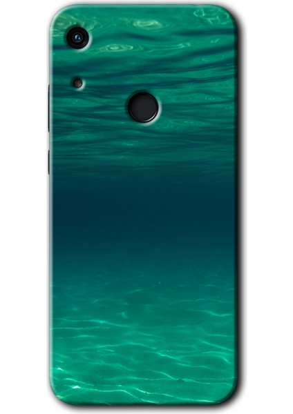 Honor 8A Kılıf Hd Desen Baskılı Arka Kapak - Derin Deniz