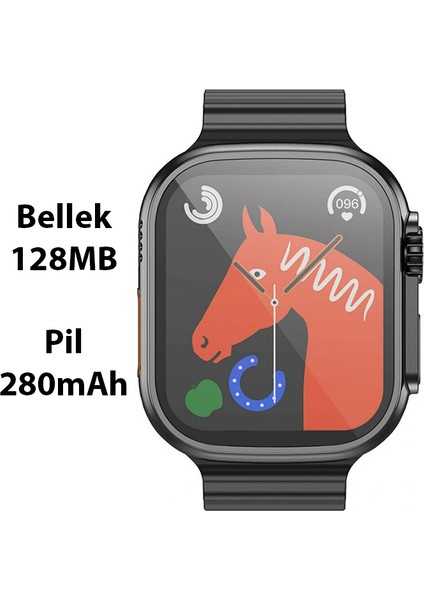 Hoco Y12 Ultra Watch Sesli Görüşme IP67 Su Geçirmez Sport Akıllı Saat indirimleri