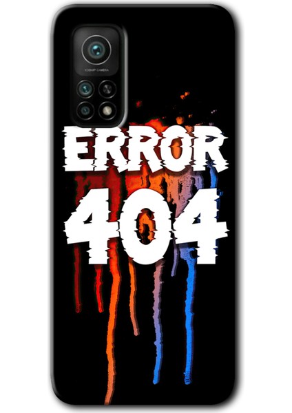 Xiaomi Mi 10T Pro Kılıf Hd Desen Baskılı Arka Kapak - 404 Error