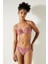 Aurora Çizgi Desenli Straplez Balenli Bikini Üstü 1