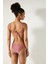 Aurora Çizgi Desenli Straplez Balenli Bikini Üstü 4