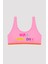 Genç Kız Çiçek Desenli Halter Bikini Takımı 2