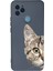 General Mobile GM21 Uyumlu Lansman Kılıf Catface Tasarımlı Içi Kadife Kapak 1