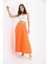 Kadın Plise Etek Orange 30390 2