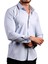 Mavi Ekstra Dar Kesim Likralı Esnek Micro Kumaş Kol Düğmeli Slim Fit Erkek Gömlek - 195-4 3