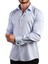 Mavi 8 Drop Ekstra Uzun Kol Dar Kesim Micro Kumaş Kol Düğmeli Slim Fit Erkek Gömlek - 197-4 3