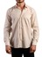Bej Rahat Kesim Cepli Uzun Kol Regular Fit Erkek Gömlek - 150-11 1
