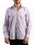 Lila Rahat Kesim Cepli Uzun Kol Regular Fit Erkek Gömlek - 150-6 1