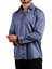 Indigo Rahat Kesim Micro Kumaş Kol Düğmeli Regular Fit Erkek Gömlek - 190-5 3