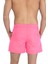 Pembe Su Itici Özellikli Düz Renk Basic Erkek Plaj Deniz Şort Mayo - 301-PEMBE 2
