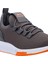 ABENA I Erkek Çocuk Sneaker Koşu & Yürüyüş Ayakkabısı Koyu Gri / Turuncu 4