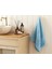 Deluxe Low Twist Pamuklu Yüz Havlusu 50x90 cm Mavi 1