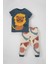 Erkek Bebek Kısa Kollu 2'li Pijama Takımı Z4269A223SM 4