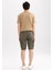 Regular Fit Kargo Cepli Bermuda Şort N8607AZ23SM 8