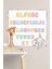 Alfabe Sticker Seti Zürafa ve Filli 30X30 cm Cam Duvar Sticker Seti 1