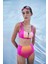 Aure Yüksek Bel Fuşya Fashion Bikini Altı-Aysu Türkoğlu Koleksiyonu 2