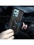 Xiaomi Redmi Note 12 4g Kılıf Vega Sert Silikon Tank Standlı Yüzüklü Mıknatıslı Siyah 4