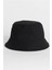 Uv Korumalı Siyah Bucket Şapka Unisex 1