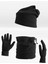 Erkek Polar Set Boyunluk+Eldiven+Bere 3'lü Kışlık Set 1