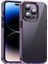 Apple iPhone 13 Pro Kılıf Sert Pc Darbeye Dayanıklı Mg Serisi Kristal Kapak Derin Mor 1