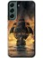 Galaxy S22 Plus Kılıf Hd Desen Baskılı Arka Kapak + Kırılmaz Cam - Siyah Inci 1