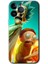 iPhone 14 Pro Max Kılıf Hd Desen Baskılı Arka Kapak - Rick Morty 1