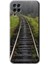 Galaxy M12 Kılıf Hd Desen Baskılı Arka Kapak + Esnek Nano Cam - Tren Yolu 1