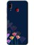Galaxy A20 Kılıf Hd Desen Baskılı Arka Kapak + Kırılmaz Cam - Çizim Çiçekleri 1
